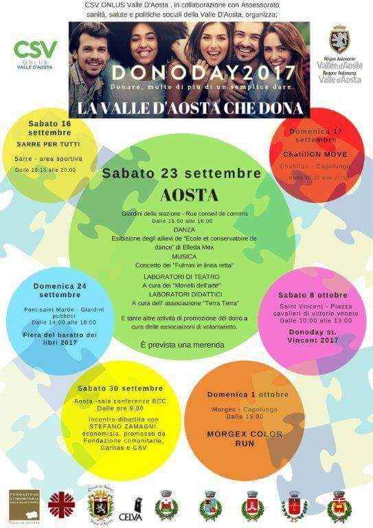 dono day aosta2017