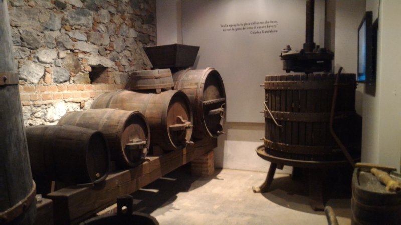 Il museo del vino di Donnas AOSTA